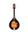 Glarry A Style 8-String Acoustic Electric Mandolin Double-Duty Mandolin with Gig Bag for Beginner Sunset Color