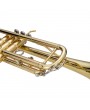 Glarry Brass Trumpet Bb with 7C Mouthpiece for Standard Student or Beginner Golden