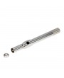 Glarry 16 Keys C Cupronickel Flute Closed Hole Separated E Key for Student Beginners Silver