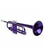 [US-W]Brass B Flat Trumpet Violet