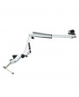 Professional Recording Cantilever Microphone Stand White